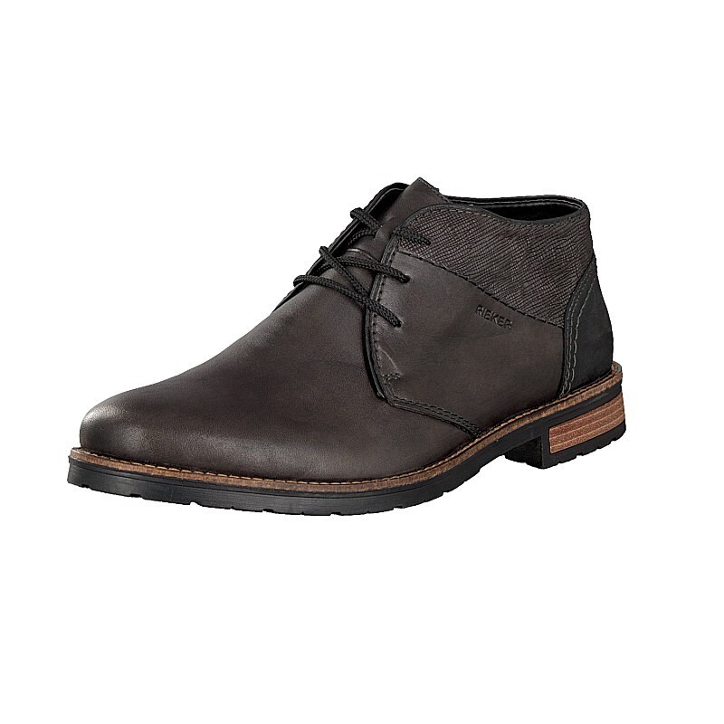 Panske Snurovacie Topanky Rieker 14630-45, Siva